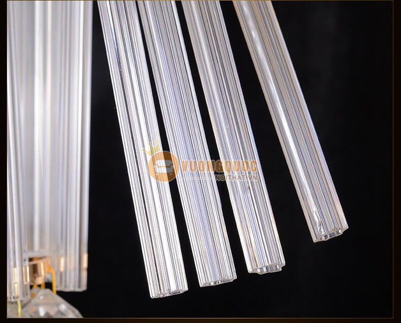 Đèn chùm pha lê tròn phong cách châu âu CM178-16